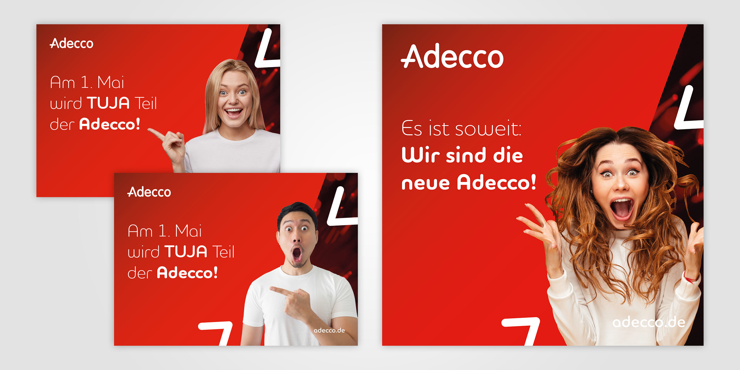 Adecco Personaldienstleistungen - Mikro-Kampagne