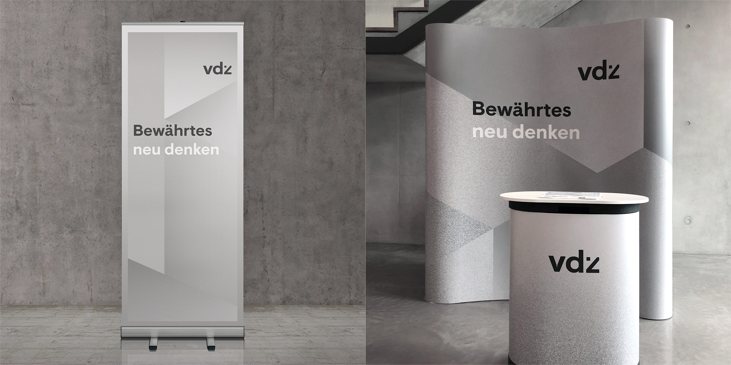 Verein Deutscher Zementwerke (VDZ) - RollUp & Messestand